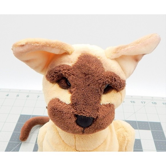 A Breed Apart Plush Siamese Cat Stuffed Toy 2004 10 In Tan Brown Country Artists - Picture 5 of 11